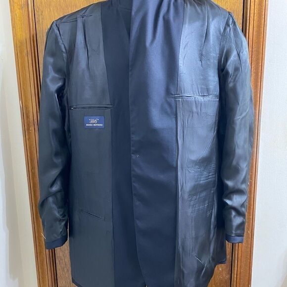346 Brooks Brothers Navy Blue Gold Button Blazer - Picture 8 of 8